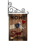 State Massachusetts Home Sweet Home - States Americana Vertical Impressions Decorative Flags HG191155 Made In USA