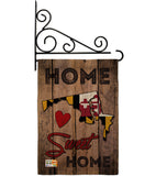 State Maryland Home Sweet Home - States Americana Vertical Impressions Decorative Flags HG191158 Made In USA