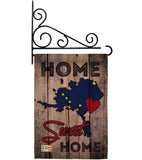 State Alaska Home Sweet Home - States Americana Vertical Impressions Decorative Flags HG191159 Made In USA