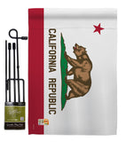 California - States Americana Vertical Impressions Decorative Flags HG191505 Made In USA