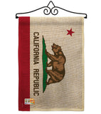 California - States Americana Vertical Impressions Decorative Flags HG191505 Made In USA