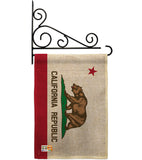 California - States Americana Vertical Impressions Decorative Flags HG191505 Made In USA