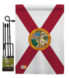 Florida - States Americana Vertical Impressions Decorative Flags HG191510 Made In USA
