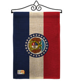 Missouri - States Americana Vertical Impressions Decorative Flags HG191526 Made In USA