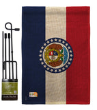 Missouri - States Americana Vertical Impressions Decorative Flags HG191526 Made In USA