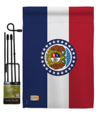 Missouri - States Americana Vertical Impressions Decorative Flags HG191526 Made In USA