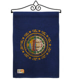 New Hampshire - States Americana Vertical Impressions Decorative Flags HG191530 Made In USA
