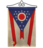 Ohio - States Americana Vertical Impressions Decorative Flags HG191536 Made In USA