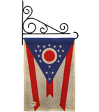 Ohio - States Americana Vertical Impressions Decorative Flags HG191536 Made In USA