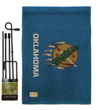 Oklahoma - States Americana Vertical Impressions Decorative Flags HG191537 Made In USA