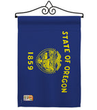 Oregon - States Americana Vertical Impressions Decorative Flags HG191538 Made In USA