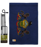 Pennsylvania - States Americana Vertical Impressions Decorative Flags HG191539 Made In USA
