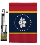 Mississippi - States Americana Vertical Impressions Decorative Flags HG192400 Made In USA