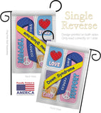 Down Syndrome - Support Inspirational Vertical Impressions Decorative Flags HG115088 Made In USA