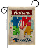 Hope for Autism Awareness - Support Inspirational Vertical Impressions Decorative Flags HG137047 Made In USA