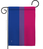 Bisexual - Support Inspirational Vertical Impressions Decorative Flags HG148005 Made In USA