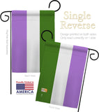 Genderqueer pride - Support Inspirational Vertical Impressions Decorative Flags HG148009 Made In USA