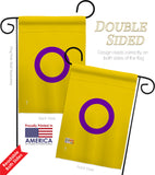 Intersex - Support Inspirational Vertical Impressions Decorative Flags HG148010 Made In USA