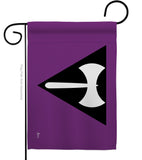 Labrys Pride - Support Inspirational Vertical Impressions Decorative Flags HG148012 Made In USA