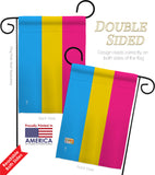 Pansexual pride - Support Inspirational Vertical Impressions Decorative Flags HG148018 Made In USA