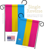Pansexual pride - Support Inspirational Vertical Impressions Decorative Flags HG148018 Made In USA