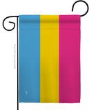 Pansexual pride - Support Inspirational Vertical Impressions Decorative Flags HG148018 Made In USA