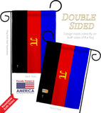 Polyamory flag - Support Inspirational Vertical Impressions Decorative Flags HG148019 Made In USA