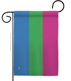 Polysexuality - Support Inspirational Vertical Impressions Decorative Flags HG148020 Made In USA