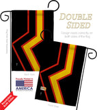 Rubber pride - Support Inspirational Vertical Impressions Decorative Flags HG148022 Made In USA