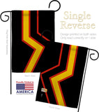 Rubber pride - Support Inspirational Vertical Impressions Decorative Flags HG148022 Made In USA