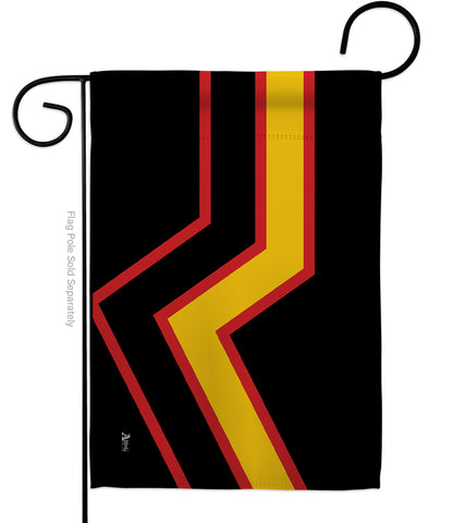 Rubber pride - Support Inspirational Vertical Impressions Decorative Flags HG148022 Made In USA