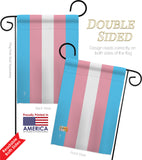 Transgender - Support Inspirational Vertical Impressions Decorative Flags HG148024 Made In USA