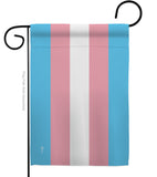 Transgender - Support Inspirational Vertical Impressions Decorative Flags HG148024 Made In USA