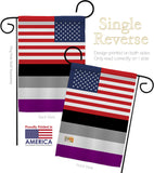 US Asexua - Support Inspirational Vertical Impressions Decorative Flags HG148027 Made In USA