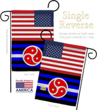 US BDSM rights - Support Inspirational Vertical Impressions Decorative Flags HG148028 Made In USA