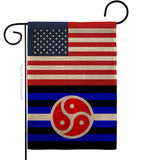 US BDSM rights - Support Inspirational Vertical Impressions Decorative Flags HG148028 Made In USA