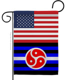 US BDSM rights - Support Inspirational Vertical Impressions Decorative Flags HG148028 Made In USA
