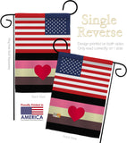 US Fat Pride - Support Inspirational Vertical Impressions Decorative Flags HG148031 Made In USA