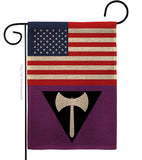 US Labrys Pride - Support Inspirational Vertical Impressions Decorative Flags HG148037 Made In USA