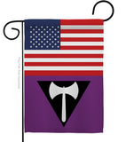 US Labrys Pride - Support Inspirational Vertical Impressions Decorative Flags HG148037 Made In USA