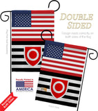 US Ownership Tanos - Support Inspirational Vertical Impressions Decorative Flags HG148042 Made In USA