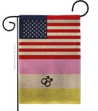 US Twink - Support Inspirational Vertical Impressions Decorative Flags HG148050 Made In USA