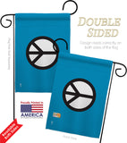 Peace - Support Inspirational Vertical Impressions Decorative Flags HG148637 Made In USA