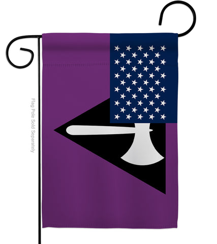 US Labrys Pride - Support Inspirational Vertical Impressions Decorative Flags HG148653 Made In USA