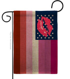 US Lipstick lesbian - Support Inspirational Vertical Impressions Decorative Flags HG148655 Made In USA