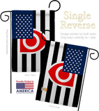 US Ownership Tanos - Support Inspirational Vertical Impressions Decorative Flags HG148657 Made In USA