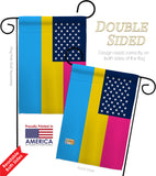 US Pansexual pride - Support Inspirational Vertical Impressions Decorative Flags HG148658 Made In USA