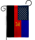 US Polyamory Flag - Support Inspirational Vertical Impressions Decorative Flags HG148659 Made In USA