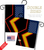 US Rubber Pride - Support Inspirational Vertical Impressions Decorative Flags HG148662 Made In USA