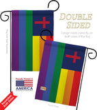 Christian Pride - Support Inspirational Vertical Impressions Decorative Flags HG148667 Made In USA